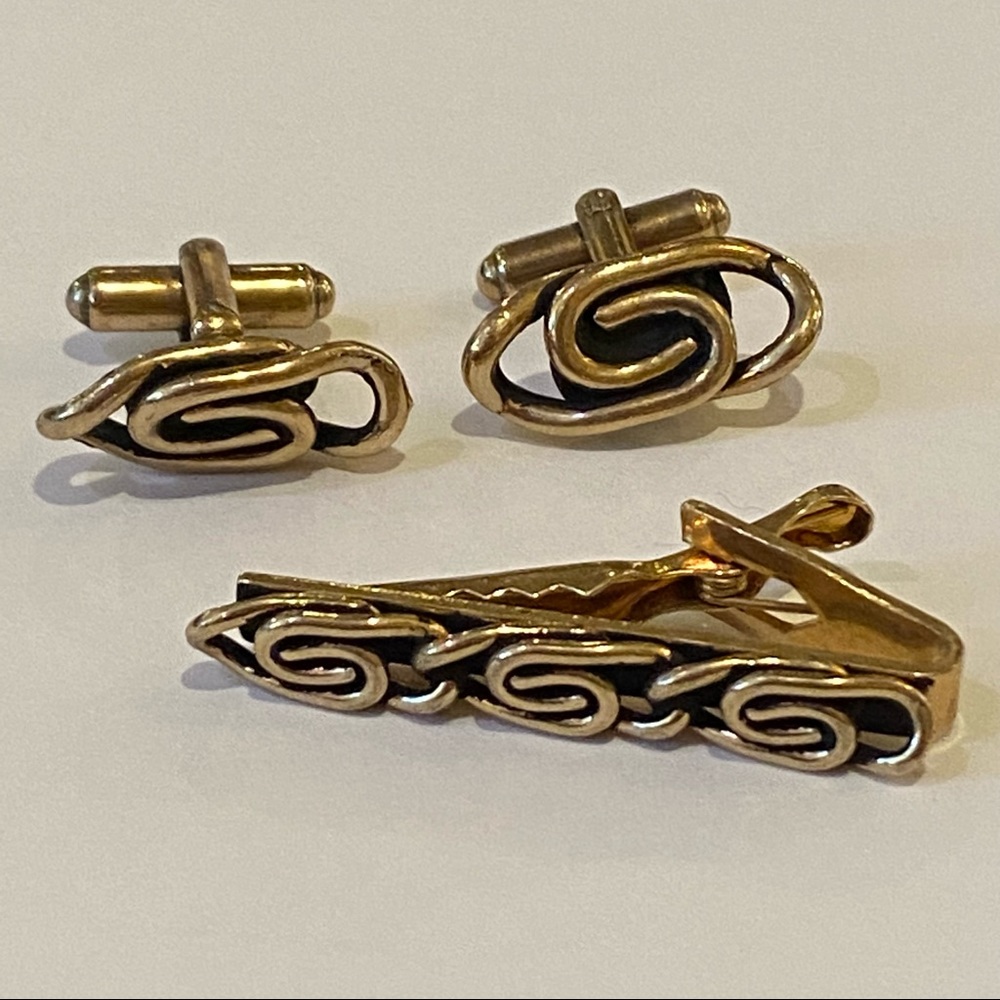 Vintage Tie Clip and Tack